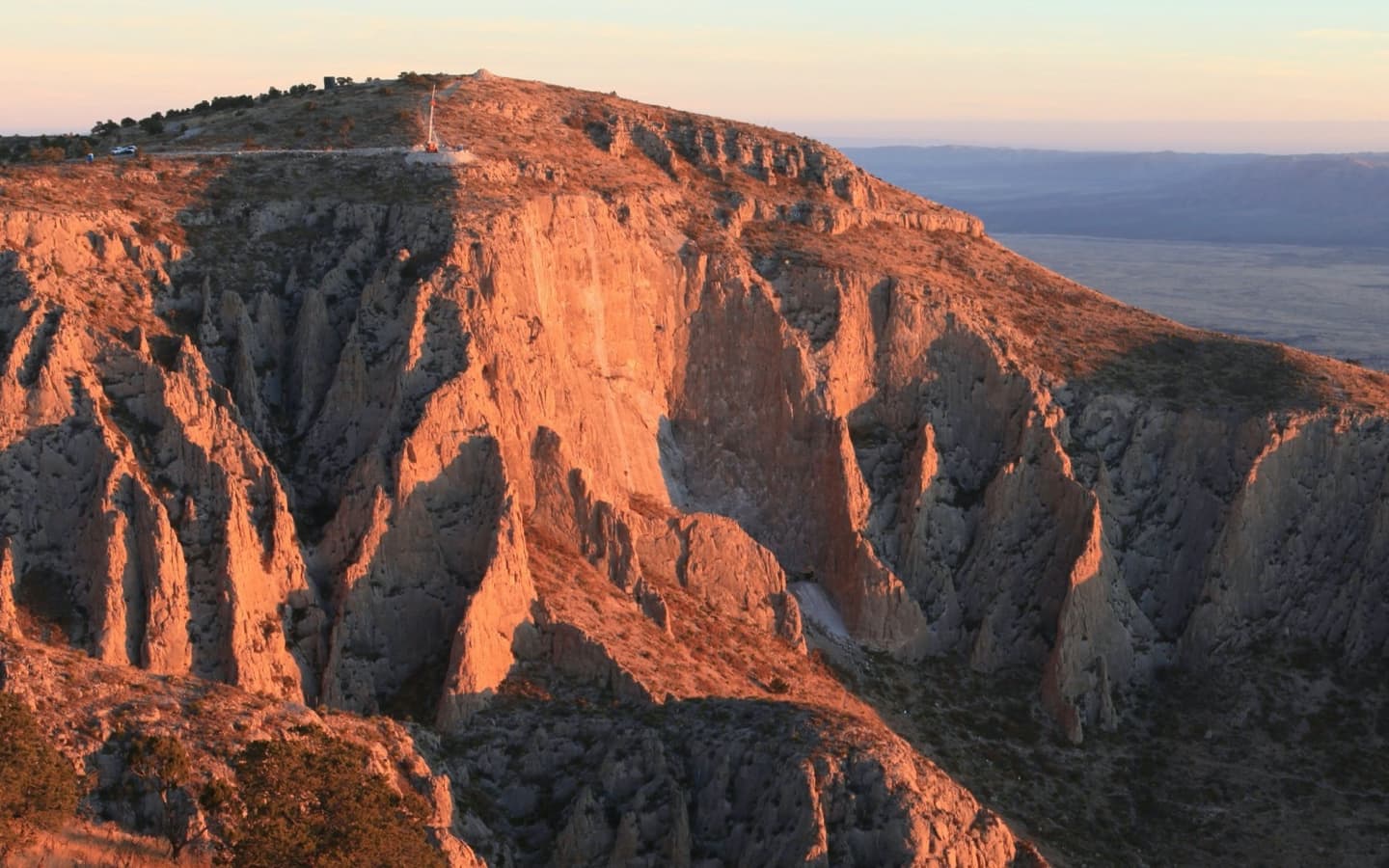 The West Texas 10,000-year clock site